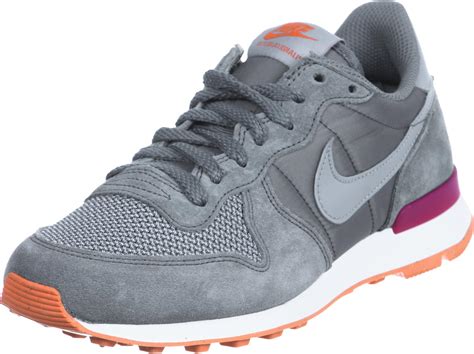 nike internationalist prm w schuhe grau|Mehr.